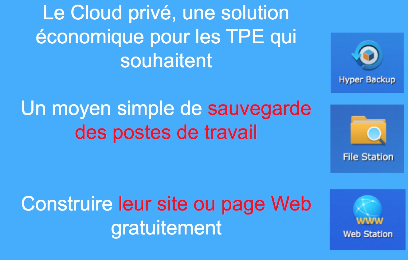 NAS, le Cloud privé idéal pour la TPE: sauvegardes, site Web