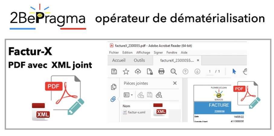 comprendre ce qu'est une FacturX pdf + xml